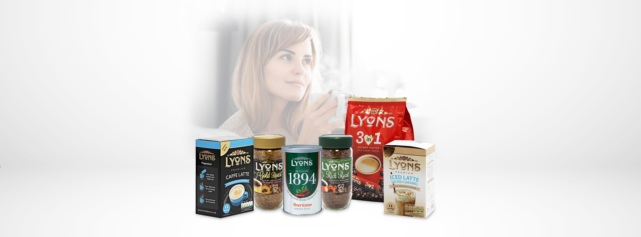 Lyons Instant Coffee Range